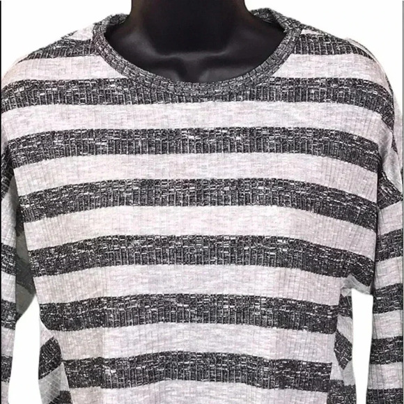 ASOS Striped Ribbed Flowy Tunic Size 6 - Picture 3 of 5